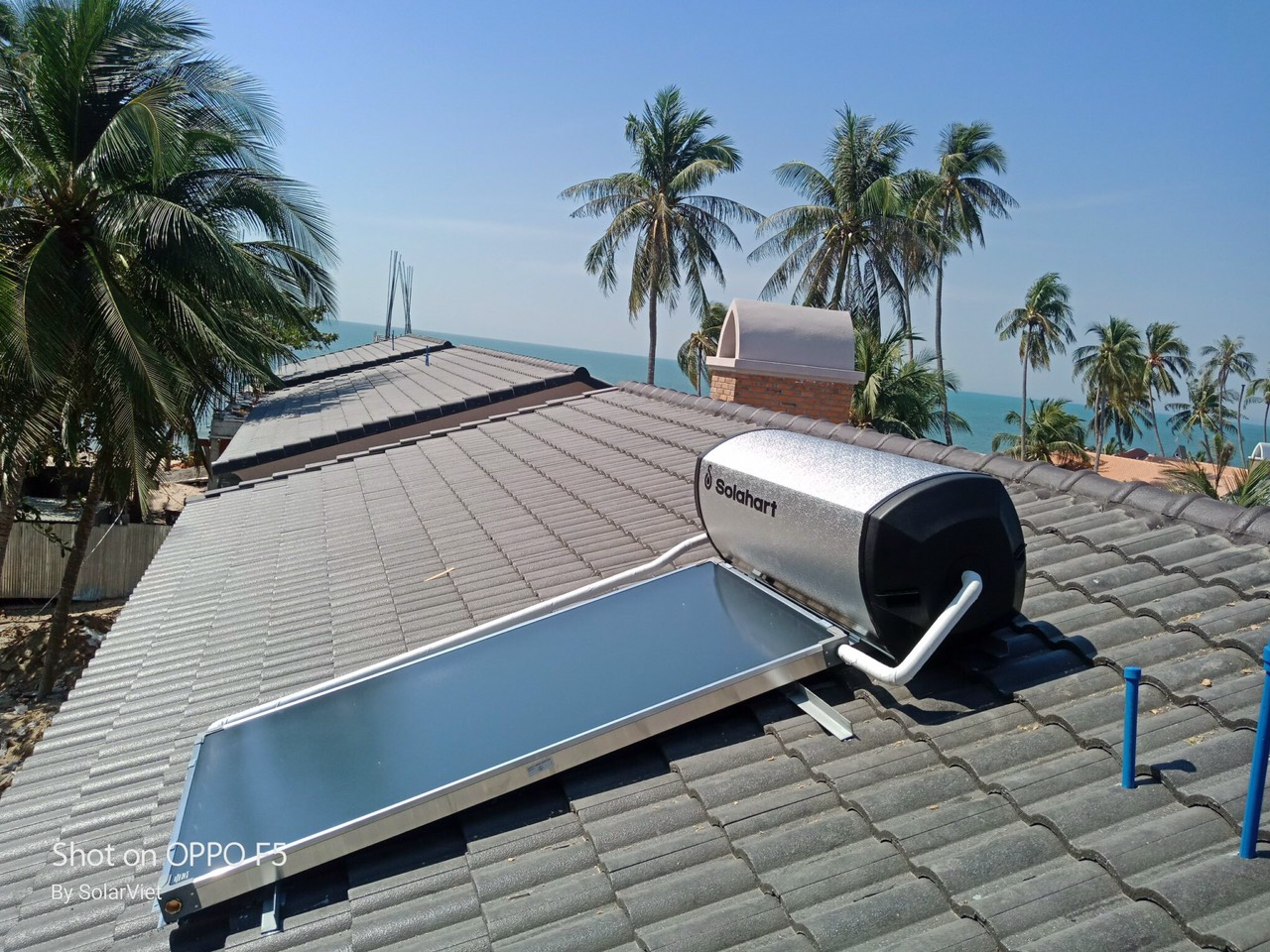 Công Trình Máy Năng Lượng Mặt Trời Solahart Lắp Đặt Tại Khu Resort Mũi Né, TP.Phan Thiết