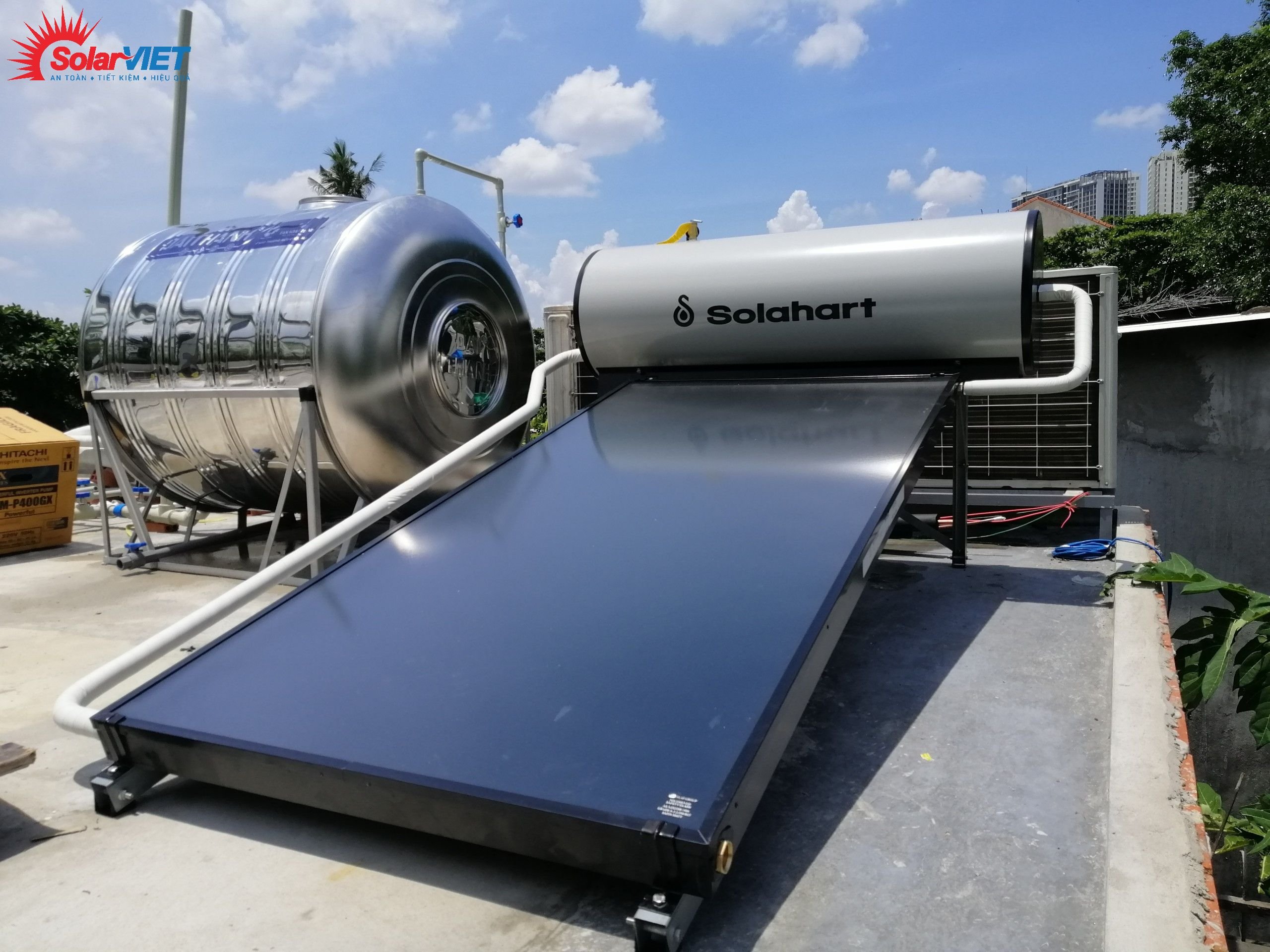 Solahart Sunheat 150Lit – Gia điện bằng điện